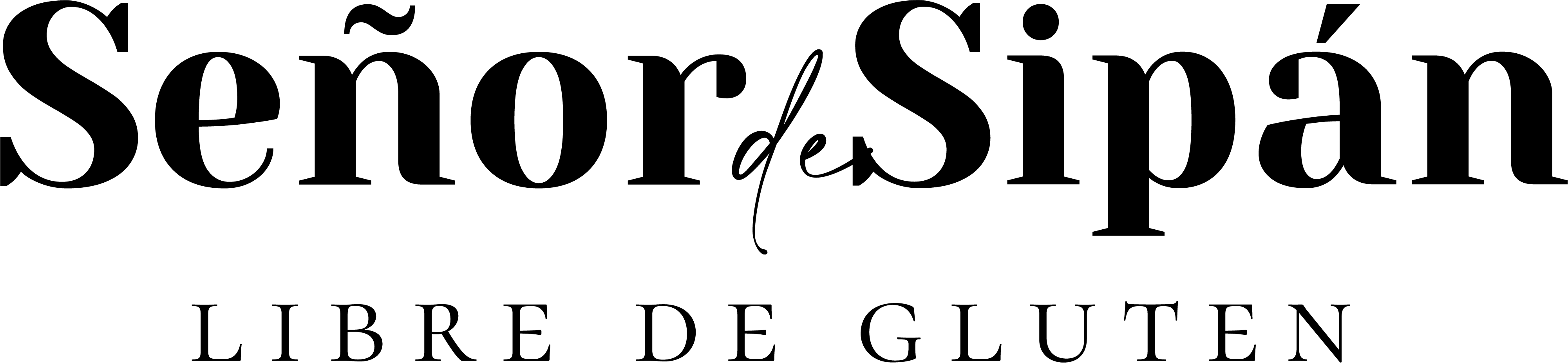 Logo negro Señor de Sipán